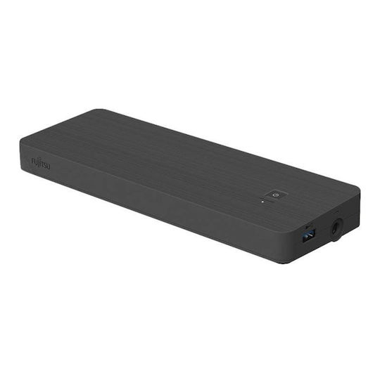 Fujitsu Thunderbolt 4 Docking Station με 4K PD Ethernet Μαύρο (FPCPR401BP)