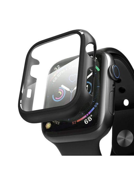 ObaStyle Hard Frame Bumper Full Face Tempered Glass για το Apple Watch 42mm 1τμχ 9658654