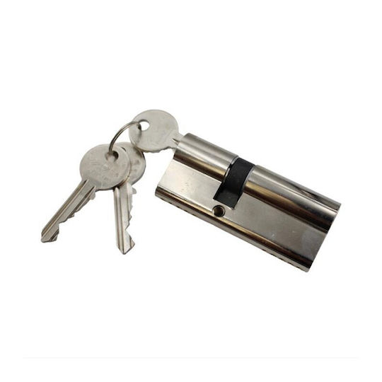 Cisa Lock Cylinder 75mm (30-45) Silver