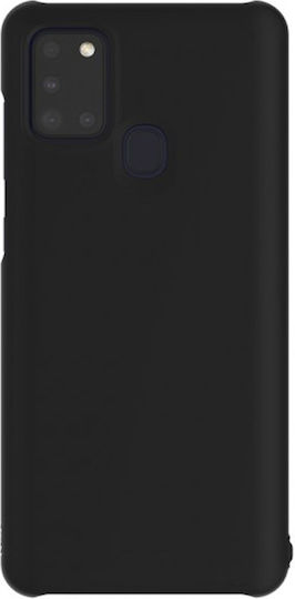Vennus Lite Back Cover Σιλικόνης Μαύρο (Galaxy A21s)