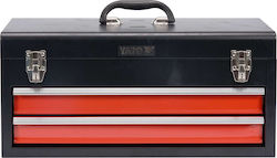 Yato Cazul De Instrumente Metalic Cu 2 Compartimente P52xL25.5xÎ21.8cm YT-08872