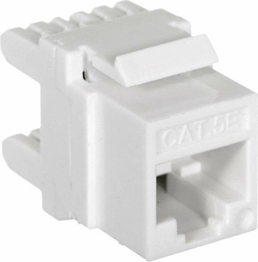 A-LAN MKN-U5-1 RJ45 Clip White 1τμχ MKN-U5-1