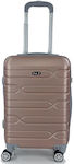 Ormi Faz ESH-B07 Cabin Travel Suitcase Hard Pink Gold with 4 Wheels Height 52cm