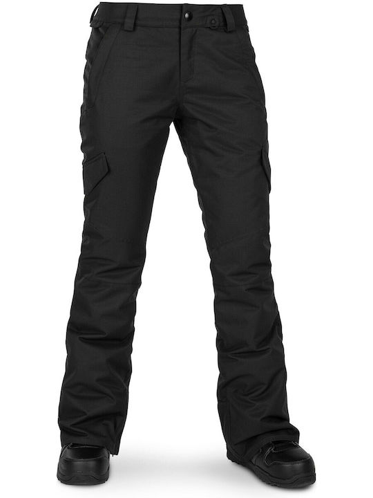 Volcom Bridger H1252001-BLK Дамски Сноуборд-панталони Ски & Сноуборд Черен