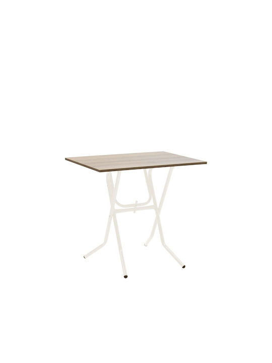 Clack Masă Bucătărie Pliabil 80x60x75buc