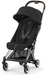 Cybex Platinum Coya Baby Stroller Suitable for Newborn Sepia Black Chrome Frame 6.6kg