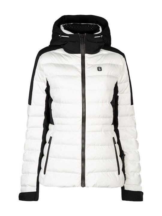8848 Altitude Anoesjka 2274 Γυναικείο Μπουφάν για Σκι & Snowboard Λευκό 8848 Altitude Anoesjka 2274 Γυναικείο Μπουφάν για Σκι & Snowboard Λευκό