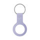 Crong Silicone Keychain Case for AirTag Lavender