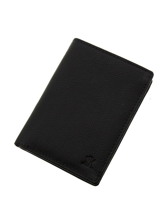 Kappa Bags Men's Leather Wallet Black