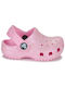 Παιδικά Ανατομικά Σαμπό Θαλάσσης Classic Glitter Clog Ροζ