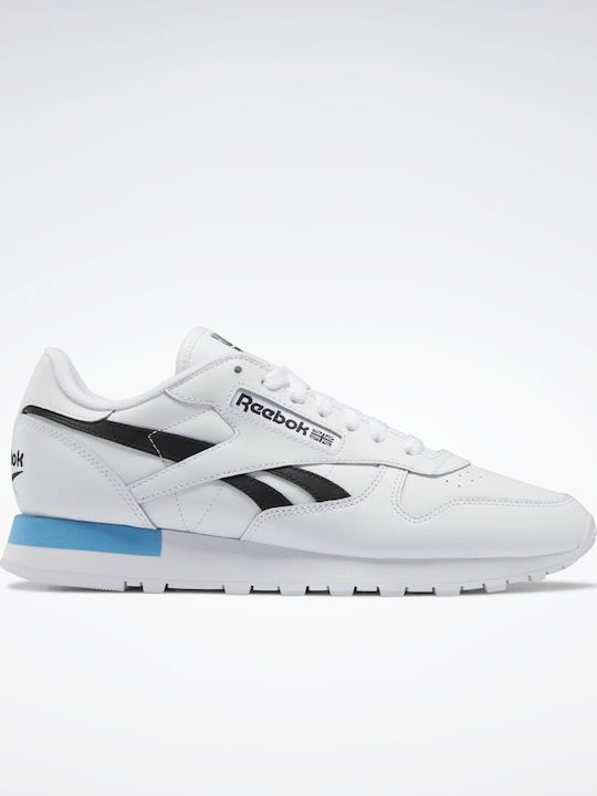 Reebok Classic Leather Sneakers Cloud White Core Black Radiant Aqua IE9383 Skroutz.gr