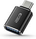 Tech-Protect Ultraboost Μετατροπέας USB-C male σε USB-A female 1τμχ