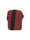 Wave Men's Shoulder Crossbody Bag Red