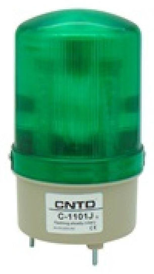 Cntd C-1101J Φάρος Συστημάτων Συναγερμού με Πράσινο LED Φως 230V 8.5x15.5εκ.