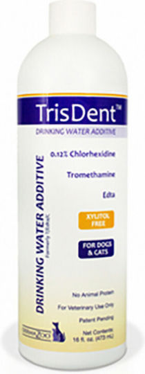 DermaZoo Trisdent Water Additive Στοματικό Διάλυμα για Σκύλους κατά της Πέτρας & Πλάκας 473ml