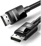 Ugreen Cable DisplayPort male - DisplayPort male 3m Μαύρο (80393)
