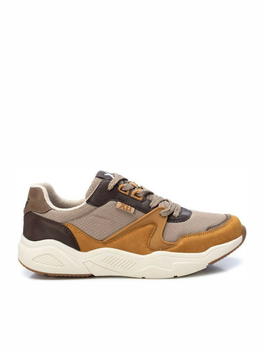 Xti Taupe Ανδρικά Sneakers Καφέ