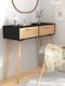 Wooden Console Table L80xW30xH75cm