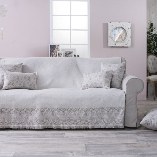 Teoran Amalfi Ριχτάρι Πολυθρόνας Chenille 150x180εκ. 02