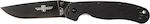 Ontario Knife Company RAT-1 BP Folder Σουγιάς σε Μαύρο χρώμα