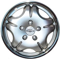 GK Capace De Roți Auto 14" 4 Bucăți Argintii NG2114