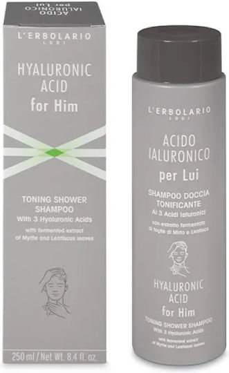 L' Erbolario Hyaluronic Acid Σαμπουάν Ενυδάτωσης για Κανονικά Μαλλιά 250ml