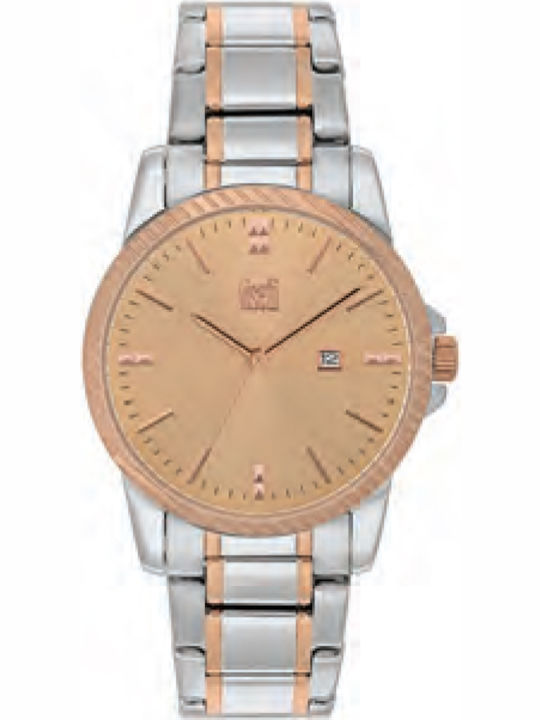 Visetti Colour Classic Damen Uhr mit Silber Met...