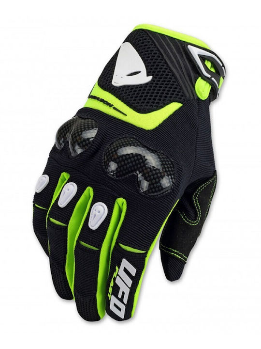 UFO Reason Carbon Herren Handschuhe 4 Jahreszeiten Black and Neon Yellow UFO Reason Carbon Herren Handschuhe 4 Jahreszeiten Black and Neon Yellow