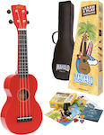 Mahalo Learn 2 Play Pack Soprano Red