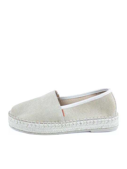 Ragazza Women's Leather Espadrilles Beige