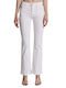 Beatrice Women's Fabric Trousers White