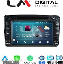 LM Digital Sistem Audio Auto pentru Mercedes-Benz Clasa C / Clasa CL Clasa C 1999-2003 (Bluetooth/WiFi/GPS/Partitură)