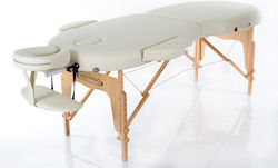 Rest Pro Vip Oval 2 Bed Μασάζ Beige 192x70εκ.