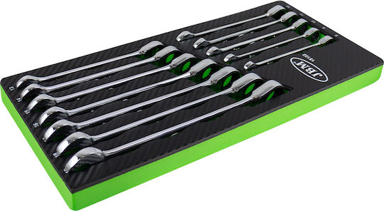 JBM Set of German Polygon Wrenches with 8mm up to 19mm Head Size 12pcs