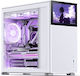 Jonsbo D41 MESH Screen Midi Tower Computer Case with Window Panel White