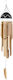 Decorative Wind Chimes Garden Wooden 13x0x83cm 13cmx0cmx83cm 838502