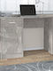 Schreibtisch Holz Grey Concrete 100x40x73cm