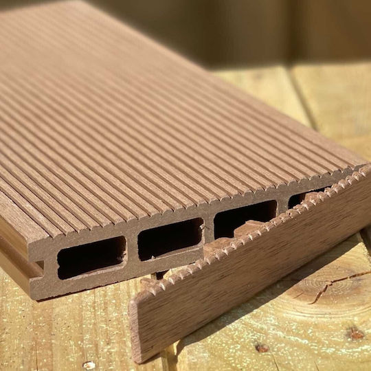 Showood Τάπα για Δάπεδο Κήπου από WPC 15x2.5εκ.
