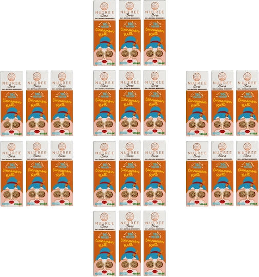 Nutree Fudge Riegel mit 25% Protein & Geschmack Cinnamon Roll 24x50gr