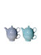 Royal Art Collection Σετ Τσαγιού με Κούπα Κεραμικό Πολύχρωμη 400ml 2τμχ