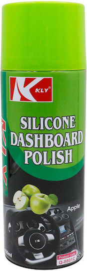 KLY Polishing Spray for Car Dashboard with Aroma Apple 297gr