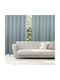 Das Home Vorhang mit Grommets 2235 Hellblau 140x270cm