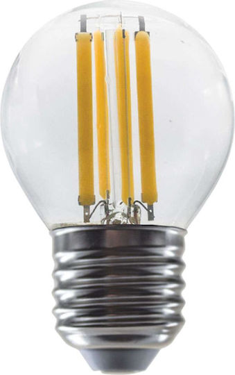 Diolamp Λάμπα LED 7W για Ντουί E27 και Σχήμα G45 Θερμό Λευκό 880lm