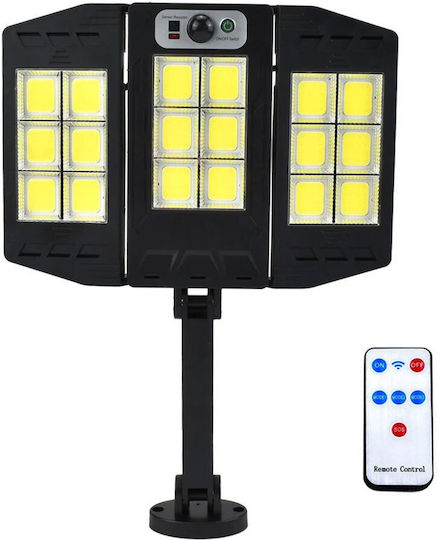 Factory W796-6 Street Solar Light 100W Cold White 6000K with Motion Sensor, Photocell and Remote Control 24cmx17.5cmcm
