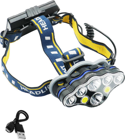 Factory Rechargeable Headlamp LED IPX4 with Maximum Brightness 3000lm BL - KL08