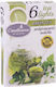 Viosarp Tealights with Scent Green Tea in Green Color 6pcs