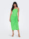 Only Summer Midi Evening Dress Green