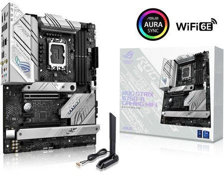 Asus ROG STRIX B760-A Gaming WIFI Motherboard ATX με Intel 1700 Socket 90MB1EP0-M0EAY0