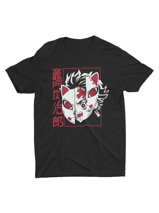 Demon Slayer Tanjiro - Tricou negru