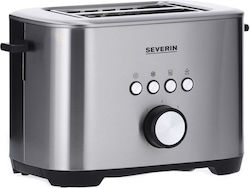 Severin Φρυγανιέρα 2 Θέσεων 800W Inox